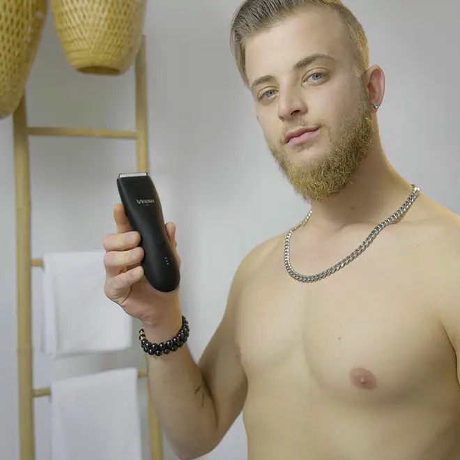 ⁦מכונת גילוח לביצים ולגוף + 2 להבים⁩ – תמונה ⁦2⁩